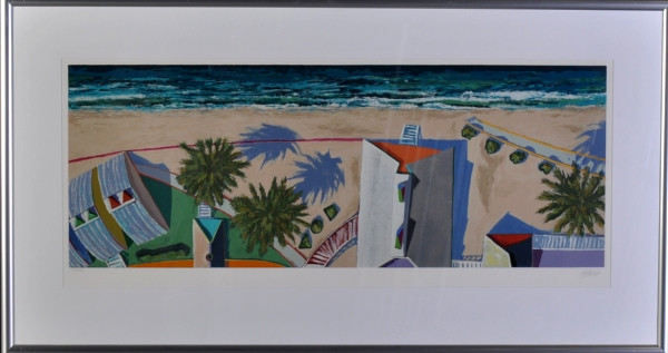 Douglas Morris + The beach